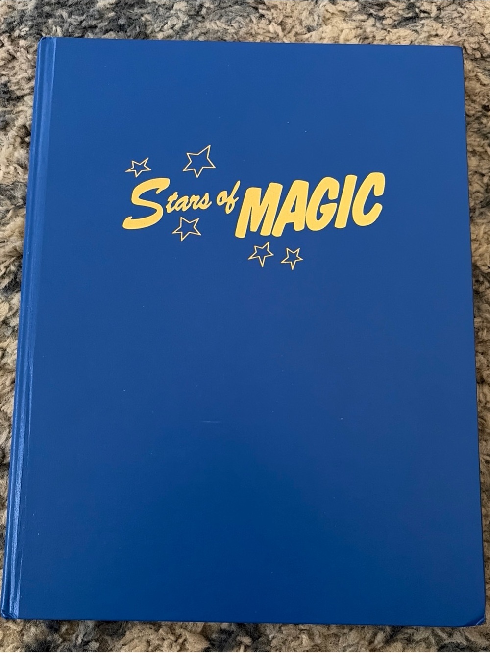 Stars of Magic Hardcover Magic Book - 1961
